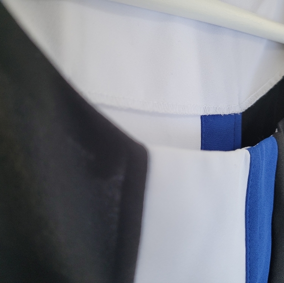 Black, White & Blue Sleeveless - Picture 3 of 4